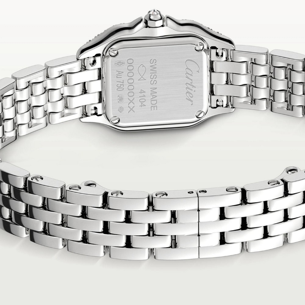 Đồng Hồ Cartier Panthère De Cartier Mini Watch Nữ Xám Trắng